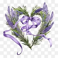 薰衣草花环-薰衣草