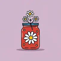 全国玻璃瓶日-插花