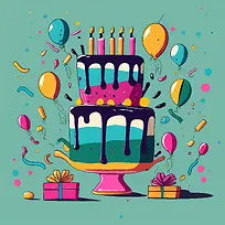生日蛋糕-生日蛋糕