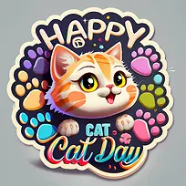 全球猫日——爪印