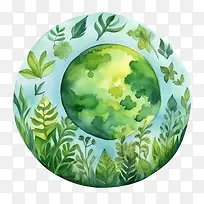 绿色星球——绿色地球