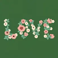 爱-爱花花卉花园绿色