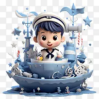 海军生日-海军生日水手航海船