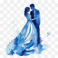 婚礼情侣剪影-婚礼情侣剪影