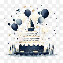 海军生日-生日蛋糕