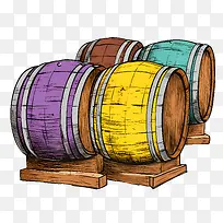 啤酒桶-啤酒桶酒厂桶木质陈年