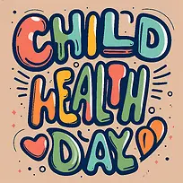 儿童健康日-儿童健康日