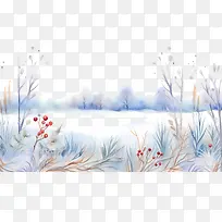 冬季边框-冬季边框