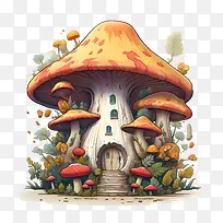 蘑菇屋-蘑菇屋蘑菇屋童话奇幻异想天开