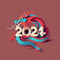2024年新年快乐-中国农历新年