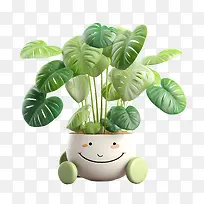 室内植物欣赏日-室内植物欣赏日植物绿盆可爱