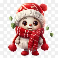 圣诞娃娃-雪人