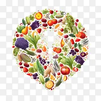 世界素食日-世界素食日食品蔬菜水果健康