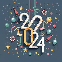 2024年新年快乐-新年快乐