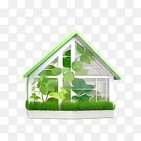 生态屋-生态屋温室植物花园住宅