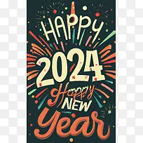 2024年新年快乐-新年快乐