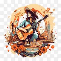 国际乡村音乐日——吉他