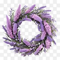 薰衣草花环-花环
