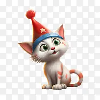 圣诞猫-圣诞猫