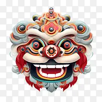 中国舞狮头-皇冠