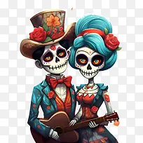 diadelosmuertos-吉他