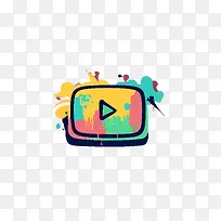 youtube-播放图标