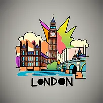 伦敦-伦敦伦敦英国标志性著名建筑
